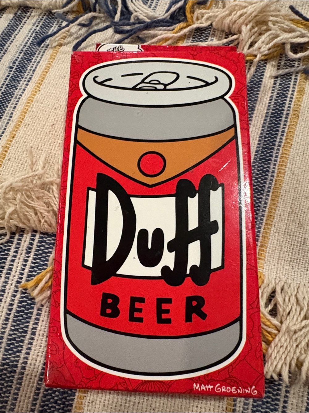 Duff Beer Red Party cards - Preowned